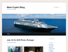 Tablet Screenshot of markcujakblog.com